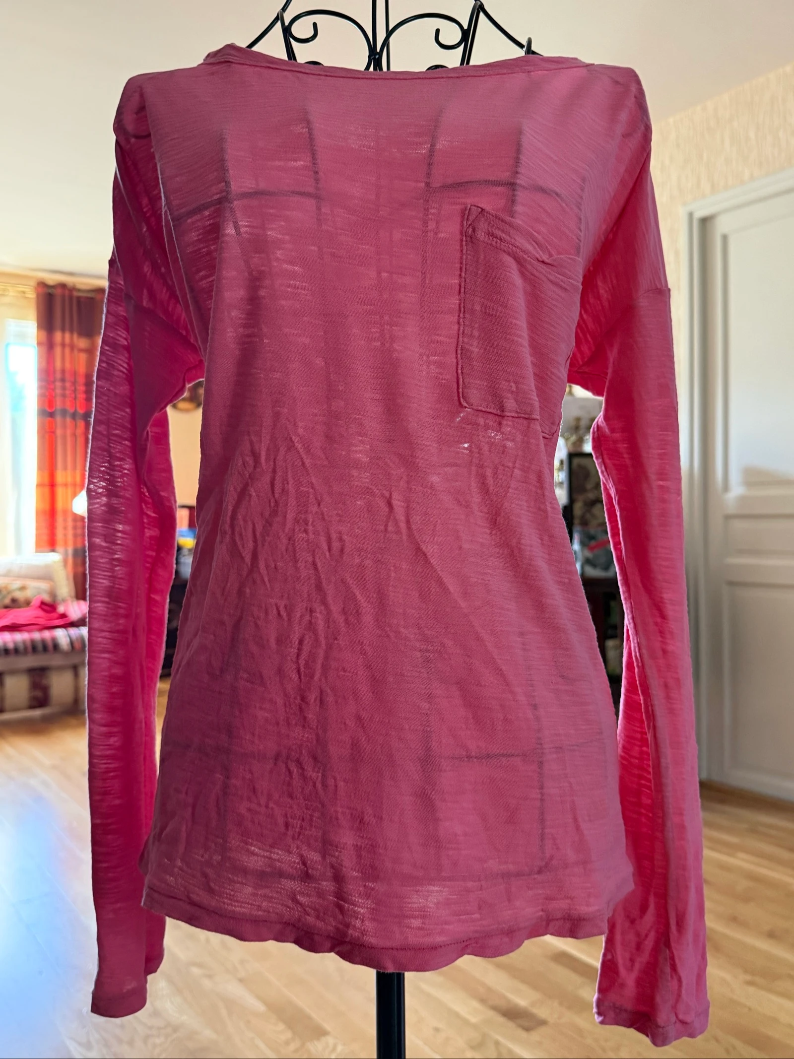 Gap, camiseta mujer rosa, talla Xs, muy buen estado – photo 2